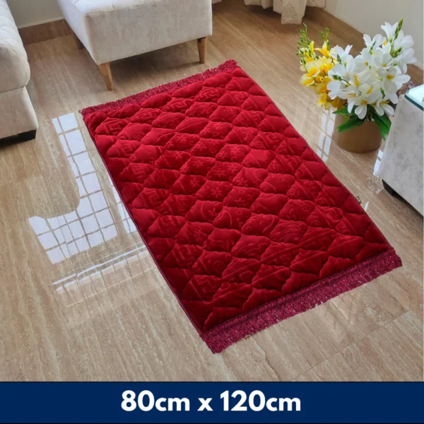 Mughal Prayer Mat-Ruby