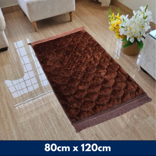 14 Mughal Prayer Mat-Sepia