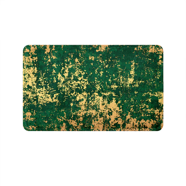 Green Gold Mat