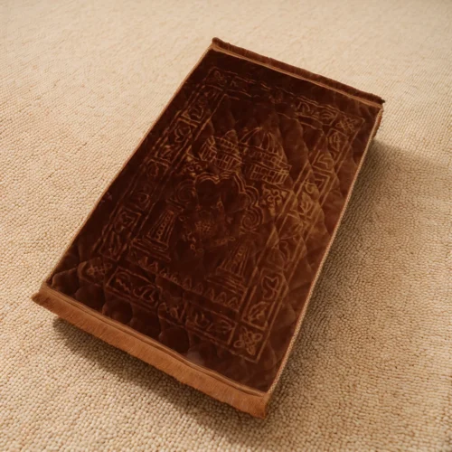 16 Mughal Prayer Mat-Rust