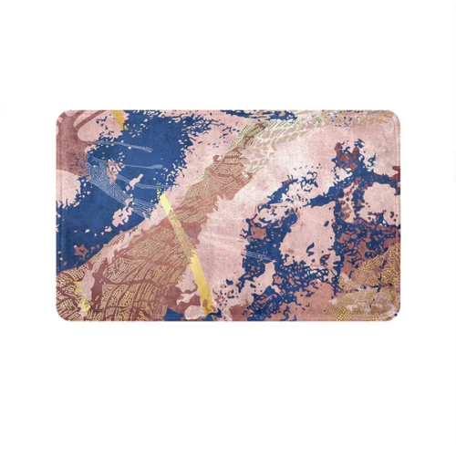 Pink Navy Mat