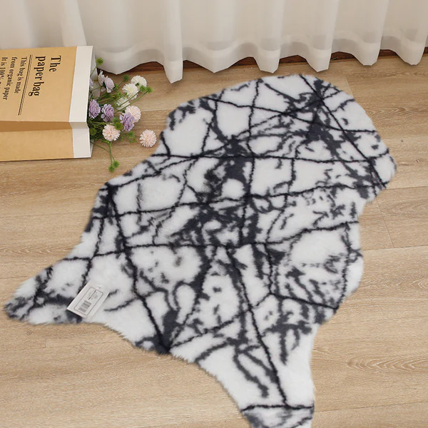 Lines Fur Rug
