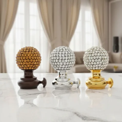 Curtain Rod End Stopper Pack-2