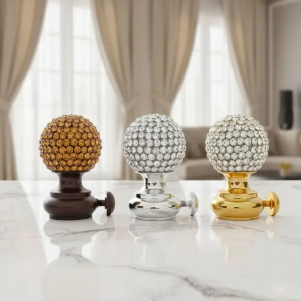 Curtain Rod End Stopper Pack-2