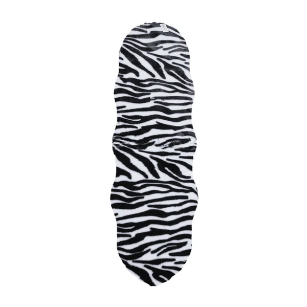 Zebra Fur Runner Mat