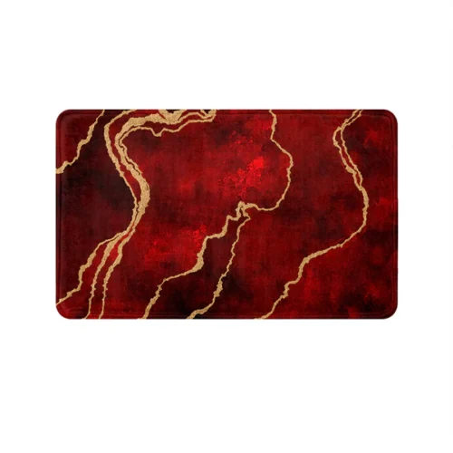 Maroon Abstract Mat