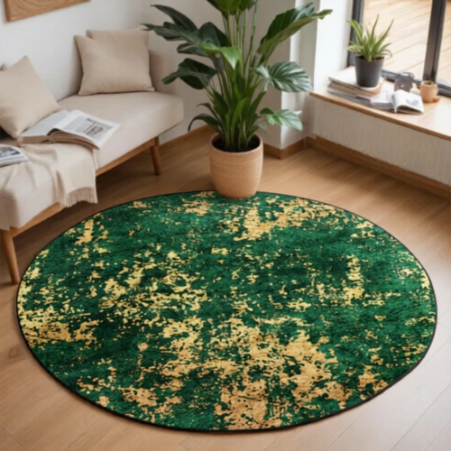 27_af015df1-9aec-4f22-af78-70d1f39b5bee-ezremove Green Abstract Rug