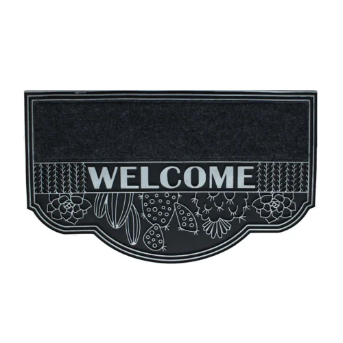 4 Â Floral Welcome Mat