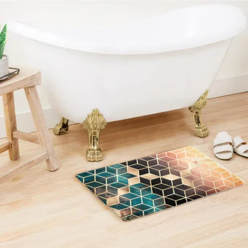 Copper Cubes Mat