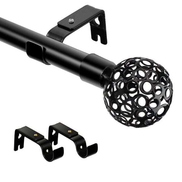 Metal Rod End Stoppers-2 Pcs