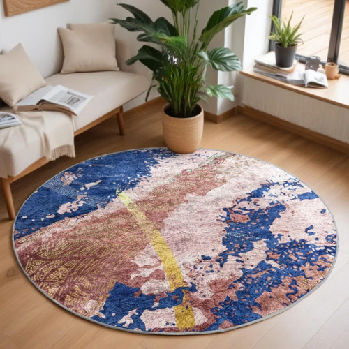 AI Eraser_image (4) Pink Navy Rug