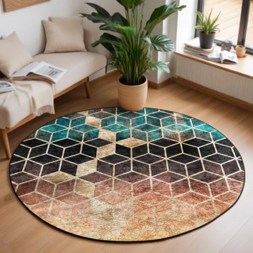 AI Eraser_image Ombre Cubes Rug
