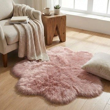 Flower Fur Mat