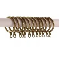image (36) Low Noise-Metal Curtain Rings