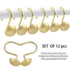 images (1) Gold Glitter Curtain Hooks