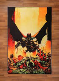 images (9) Yellow Batman Rug