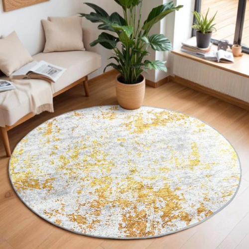 White Gold Rug